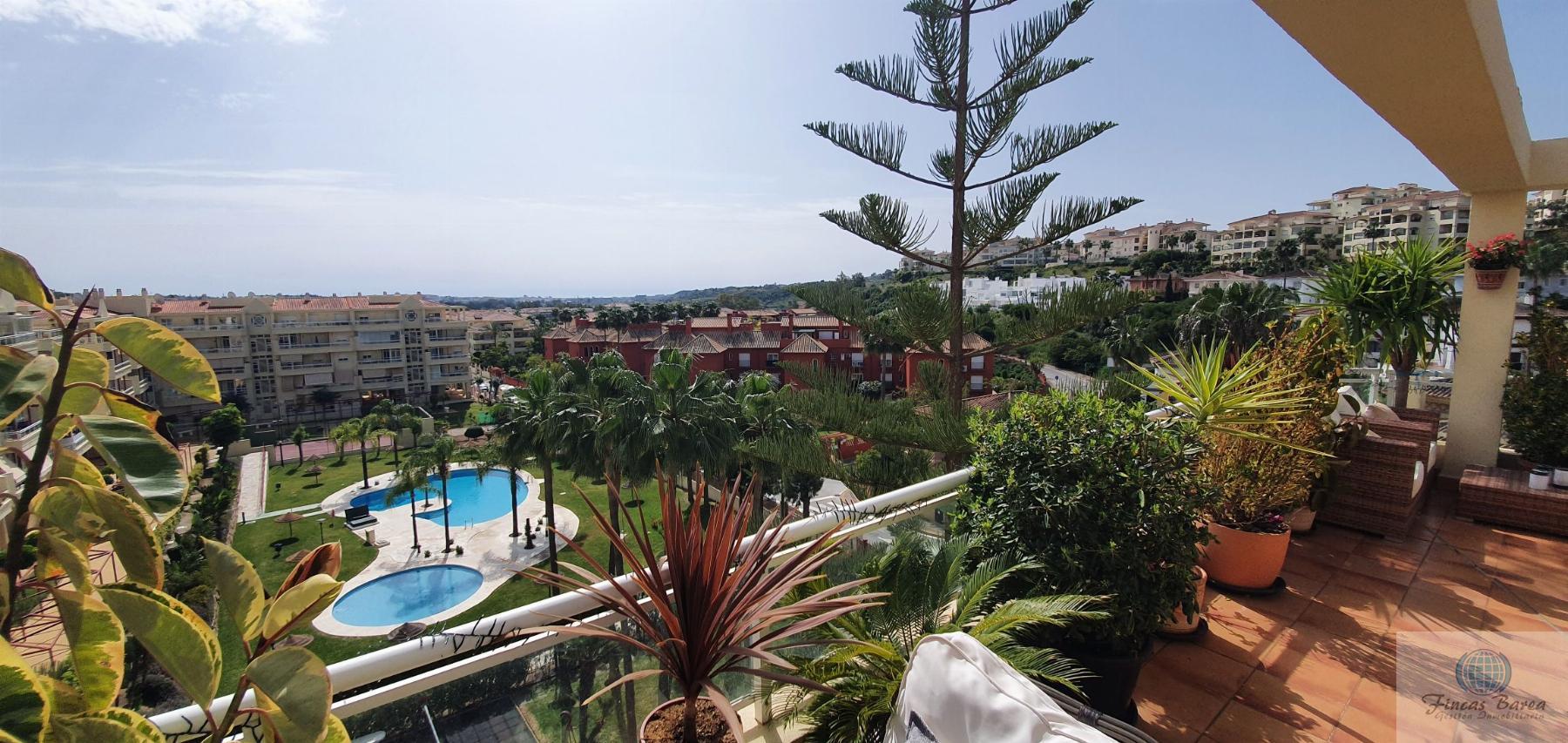 For rent of penthouse in Mijas Costa