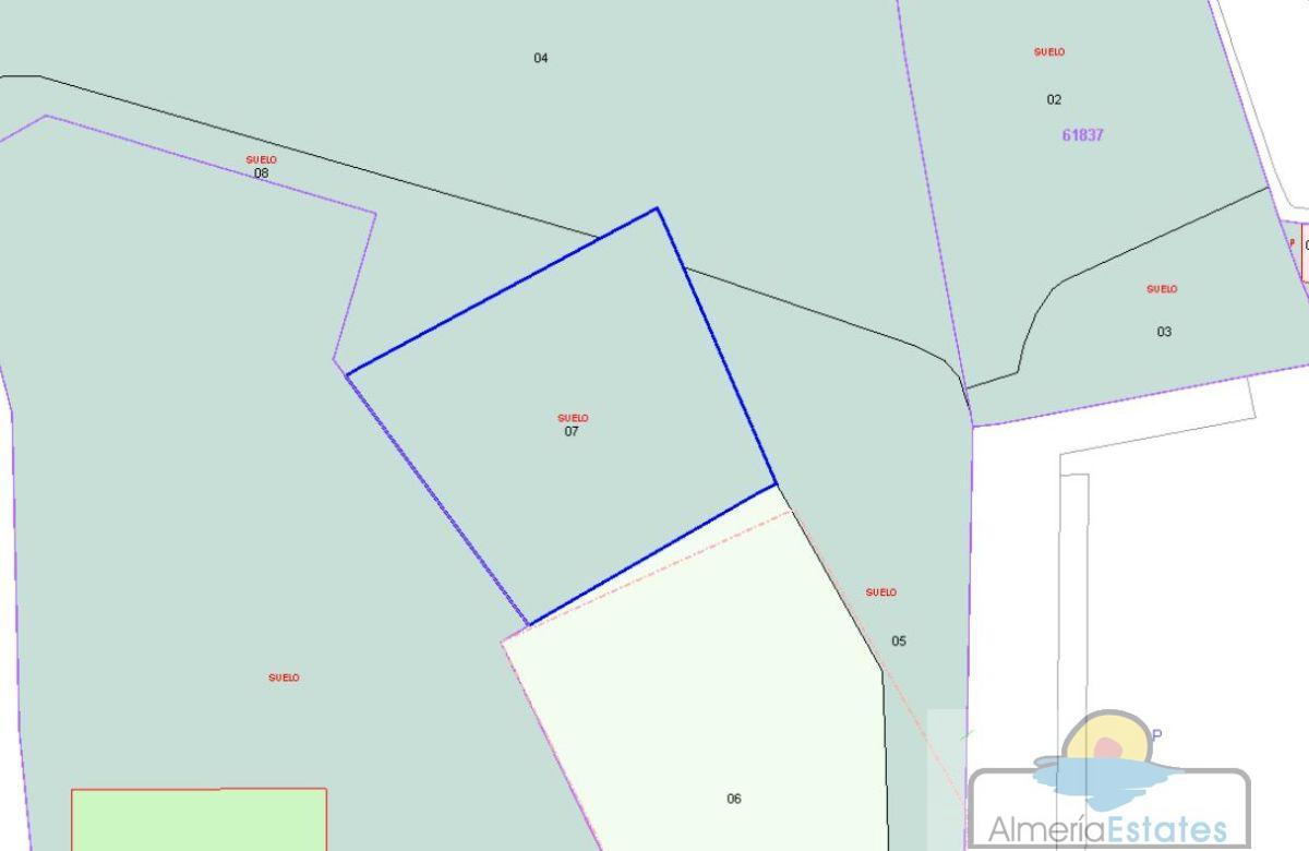 For sale of land in Albox