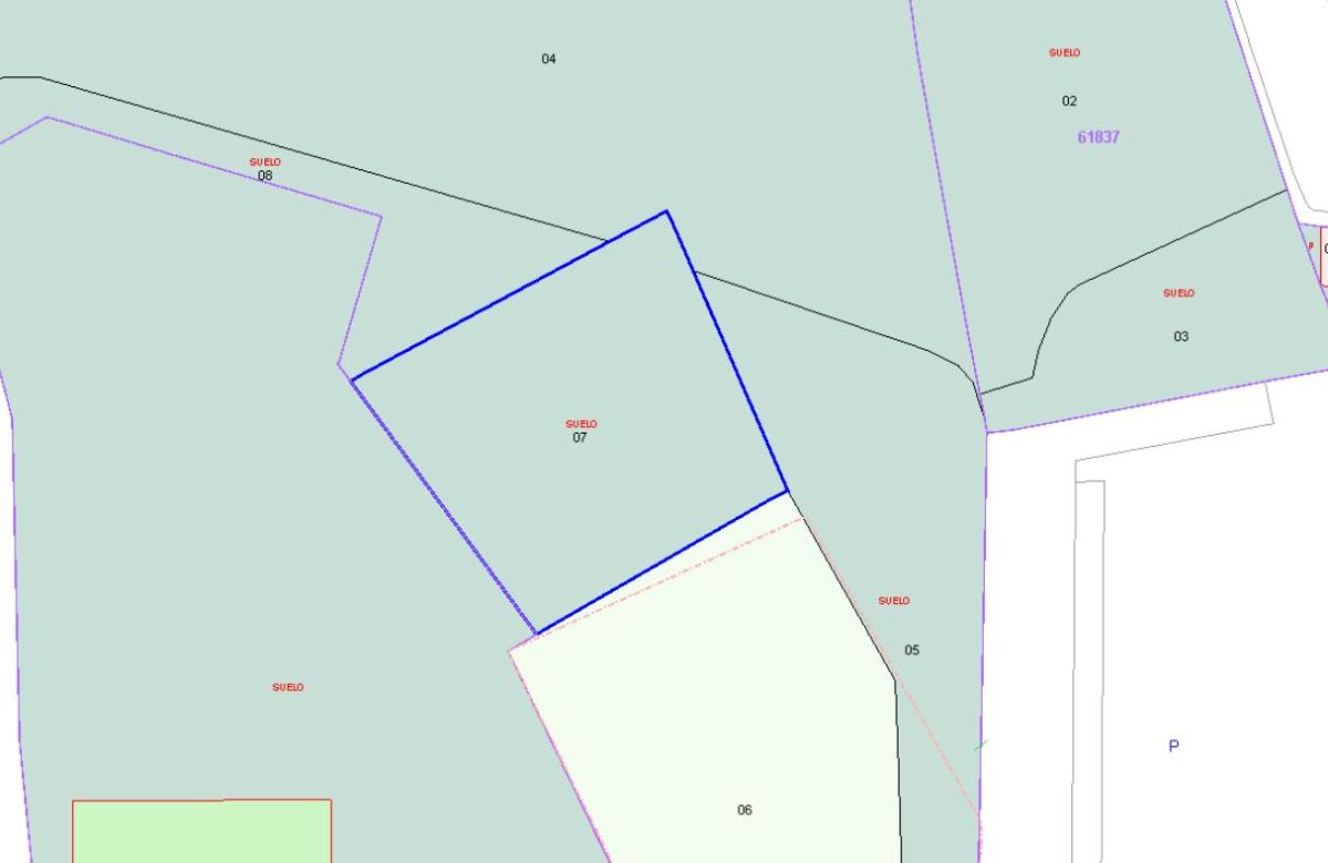 For sale of land in Albox
