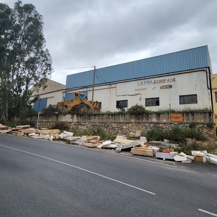 For sale of industrial plant/warehouse in Macael