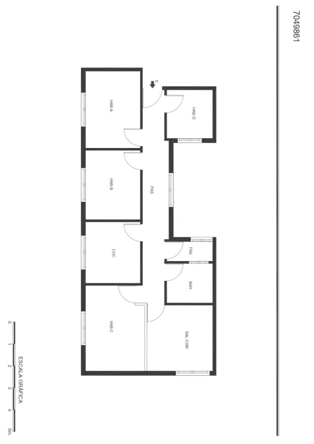 For sale of flat in Macael