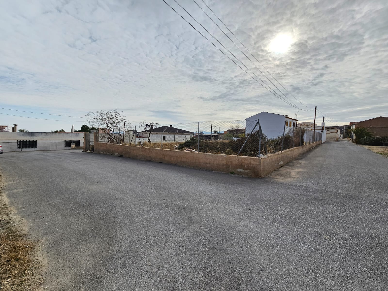 For sale of land in Albox