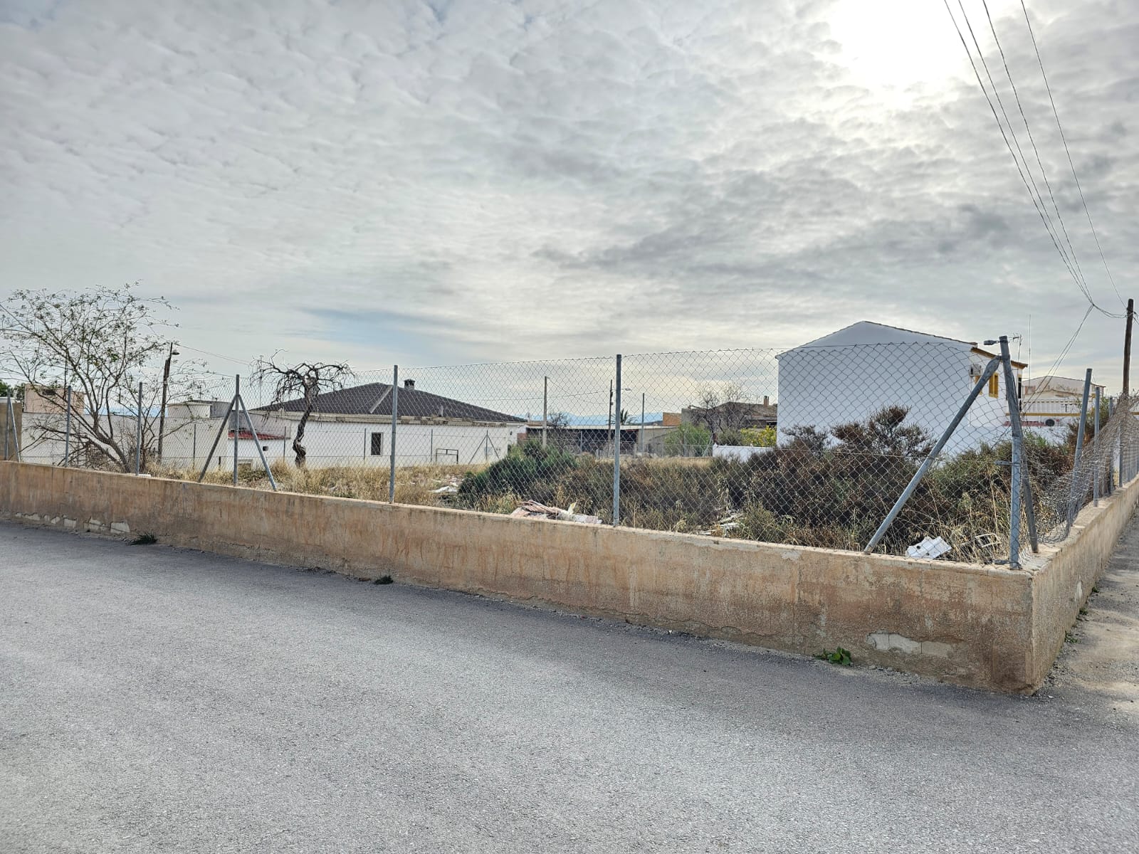 For sale of land in Albox