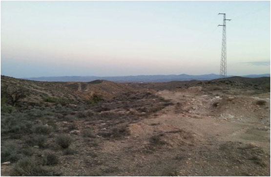 For sale of land in Albox