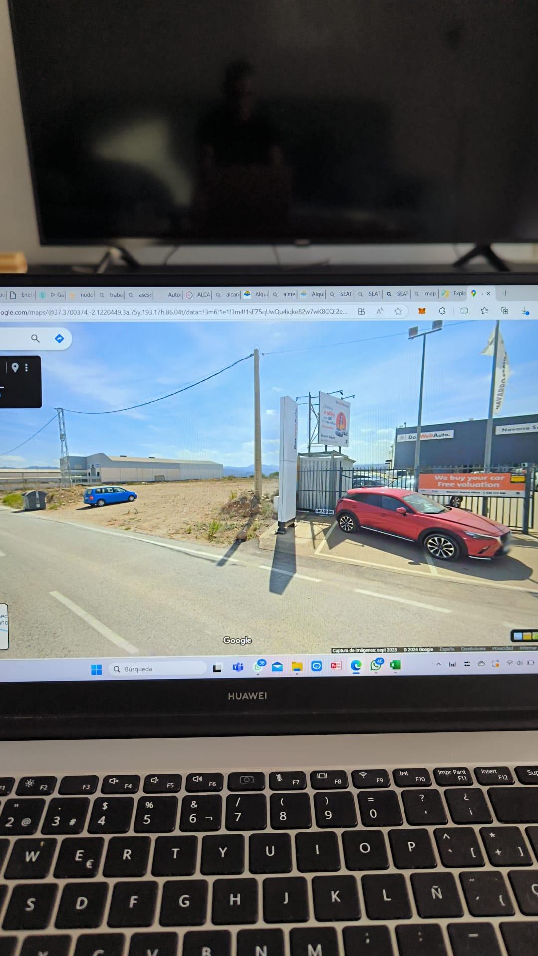 For sale of land in Albox