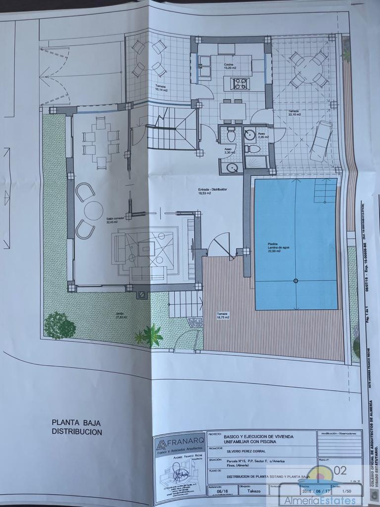Venta de terreno en Fines