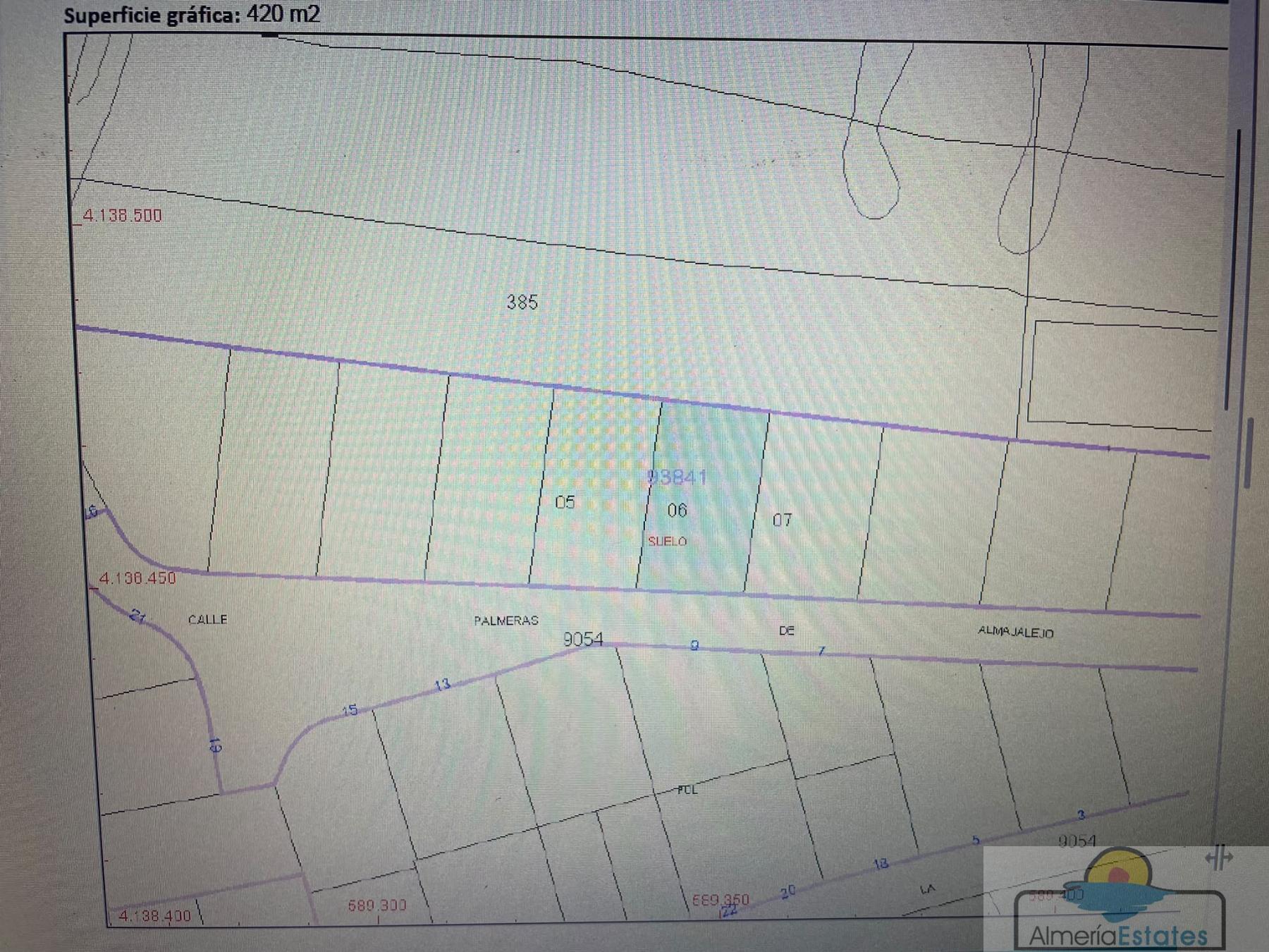 Venta de terreno en Huércal-Overa