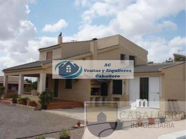 For sale of chalet in Murcia