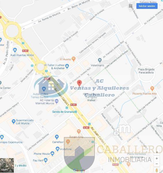 Alquiler de garaje en Murcia