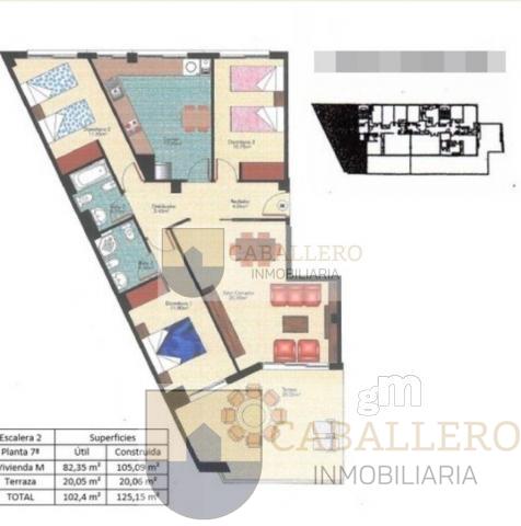 For sale of penthouse in Murcia