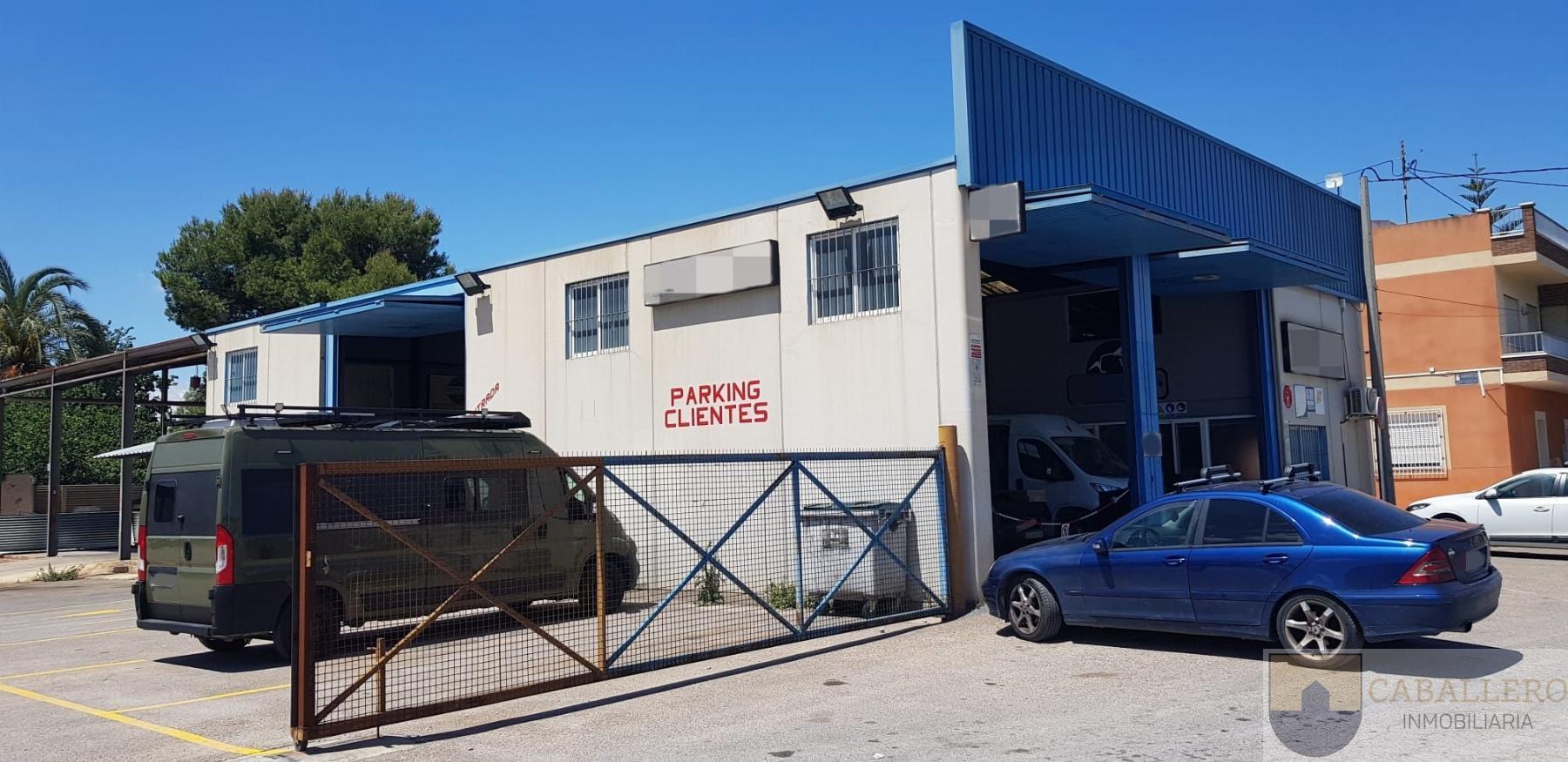 For rent of industrial plant/warehouse in Murcia