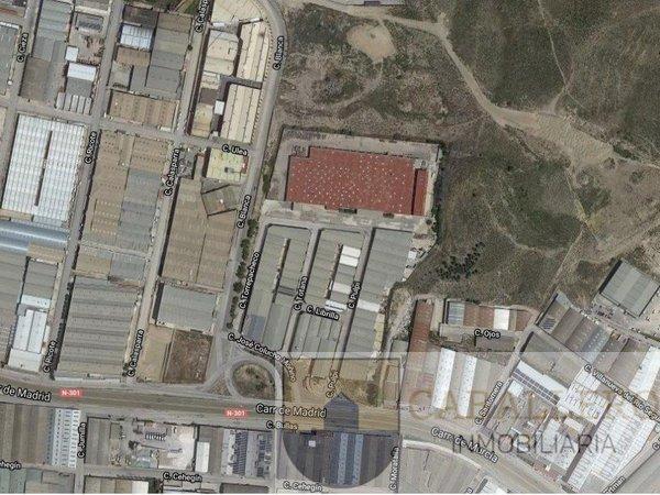 For rent of industrial plant/warehouse in Murcia