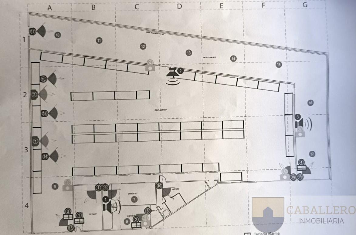 For rent of industrial plant/warehouse in Murcia