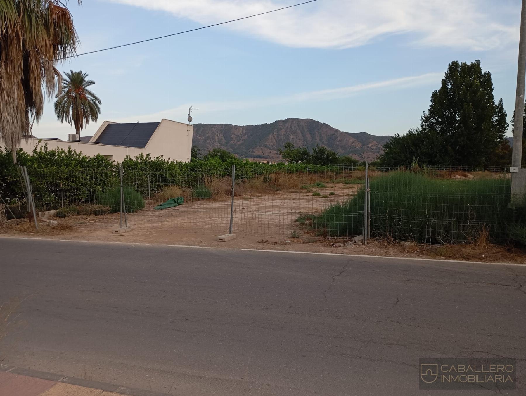 For sale of land in Murcia