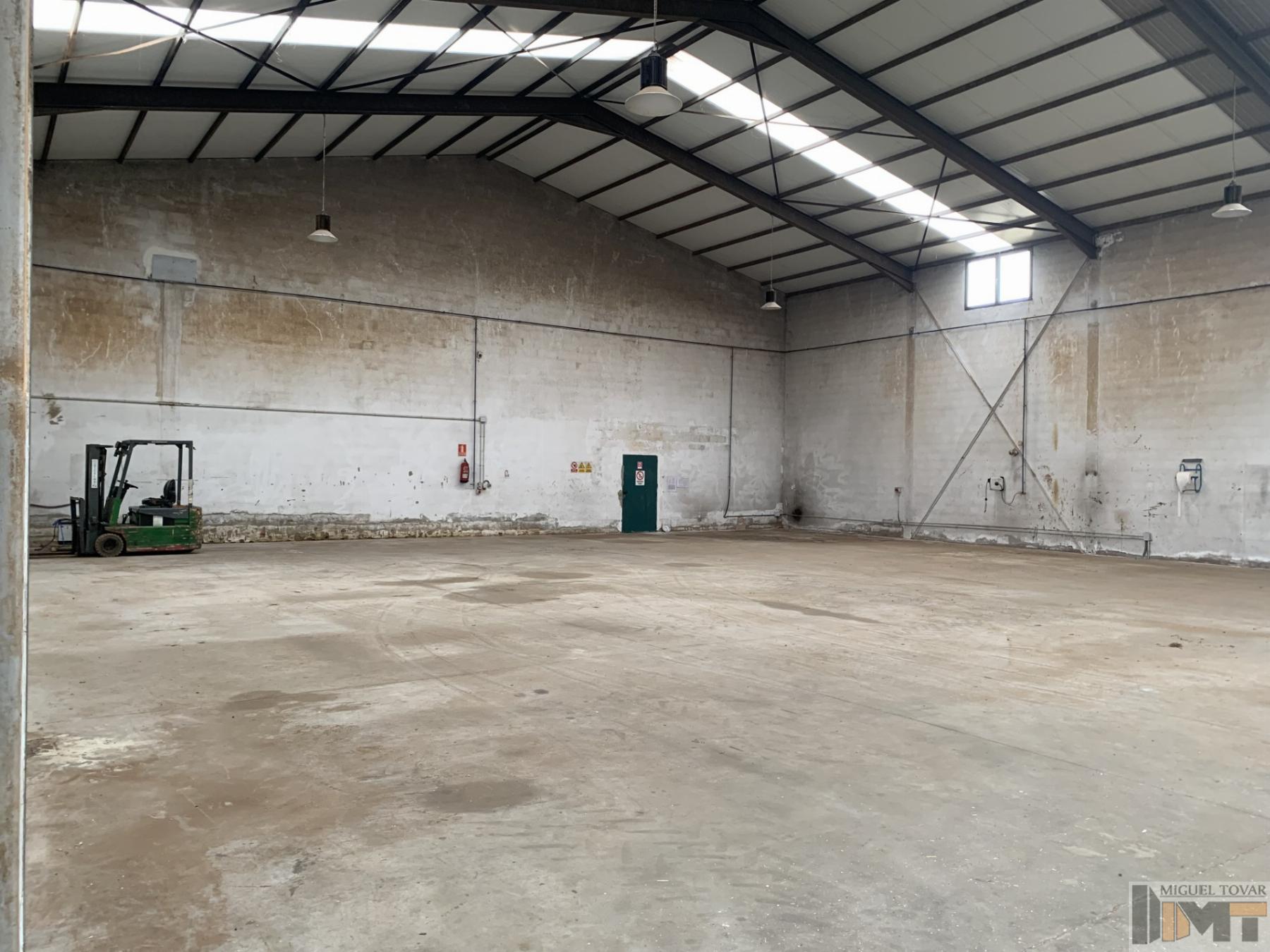 For rent of industrial plant/warehouse in Cantalejo