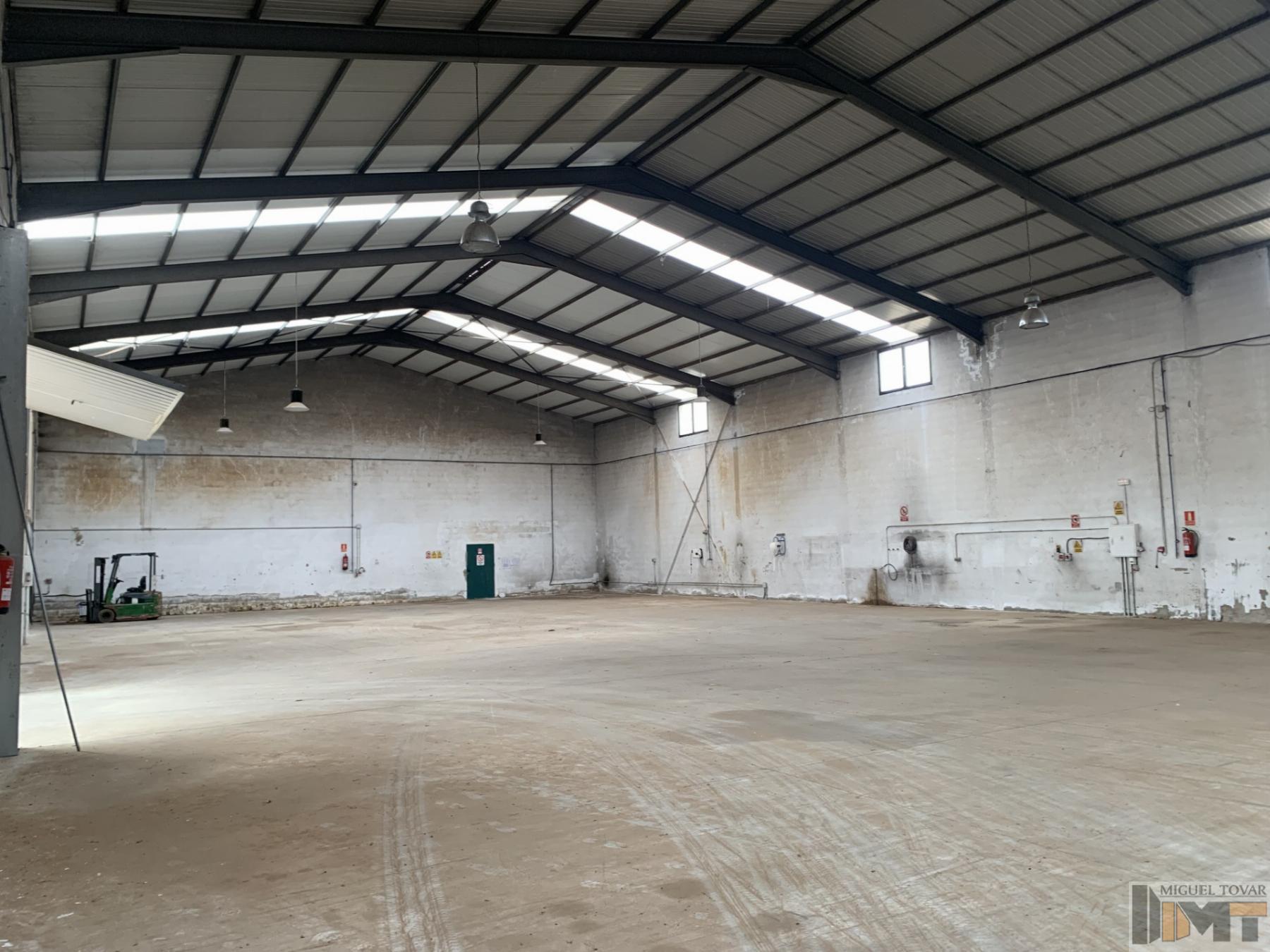 For rent of industrial plant/warehouse in Cantalejo
