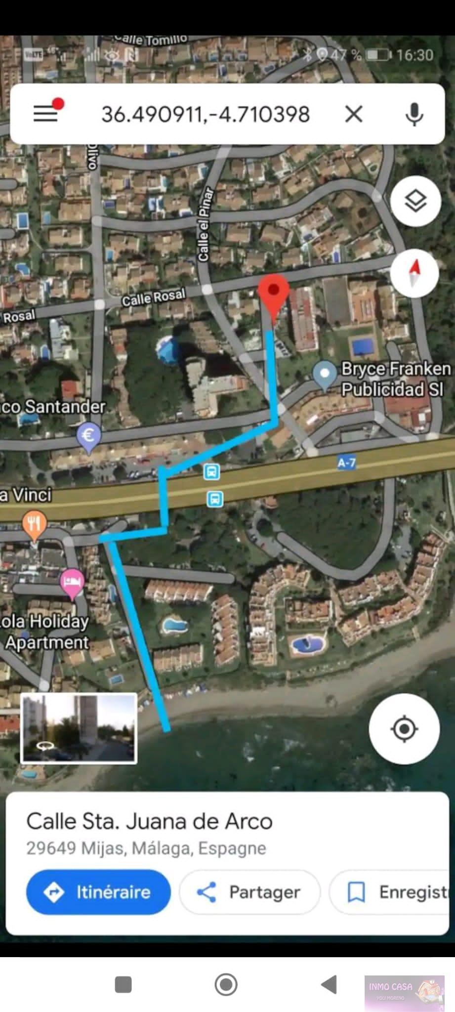 For rent of study in Mijas