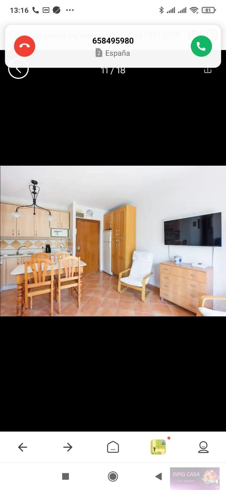For rent of apartment in Torremolinos
