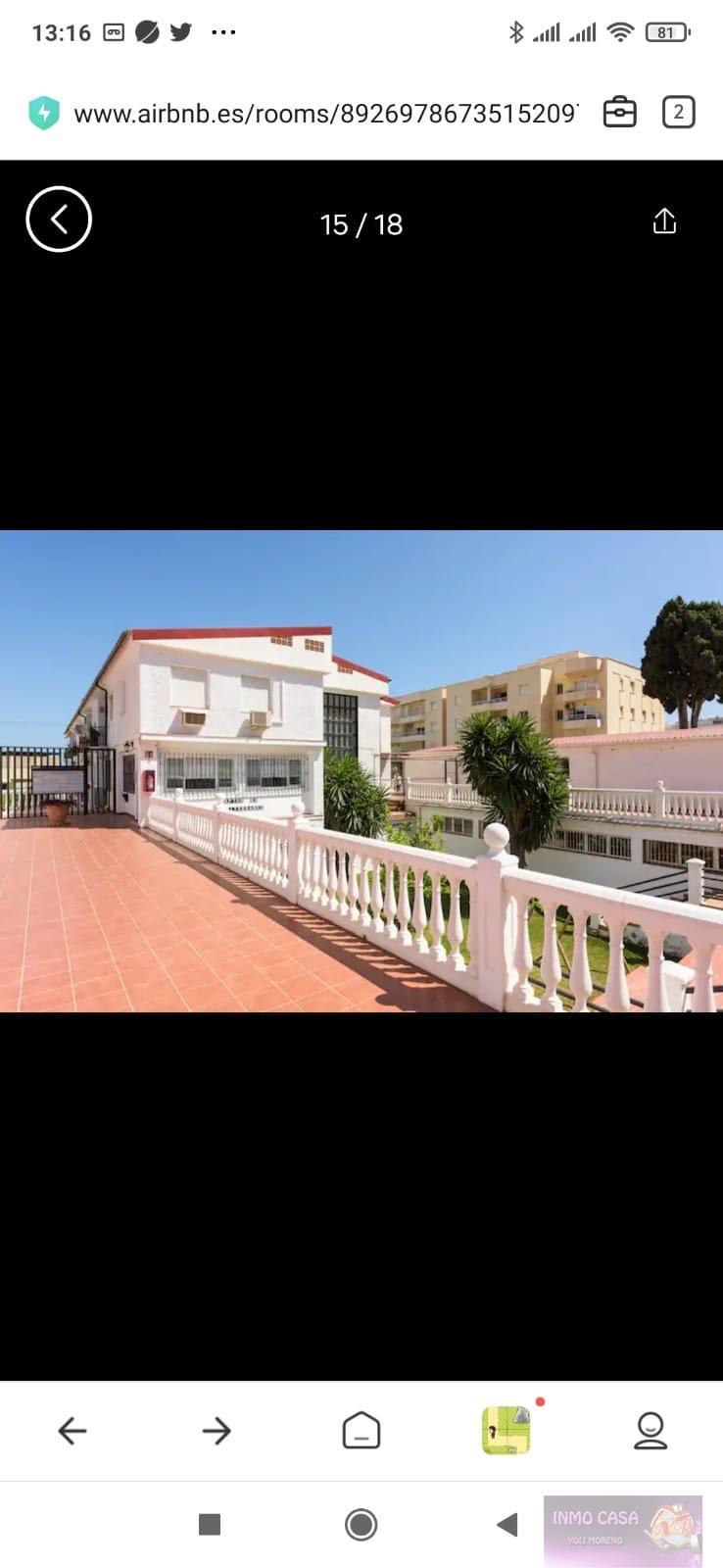 For rent of apartment in Torremolinos