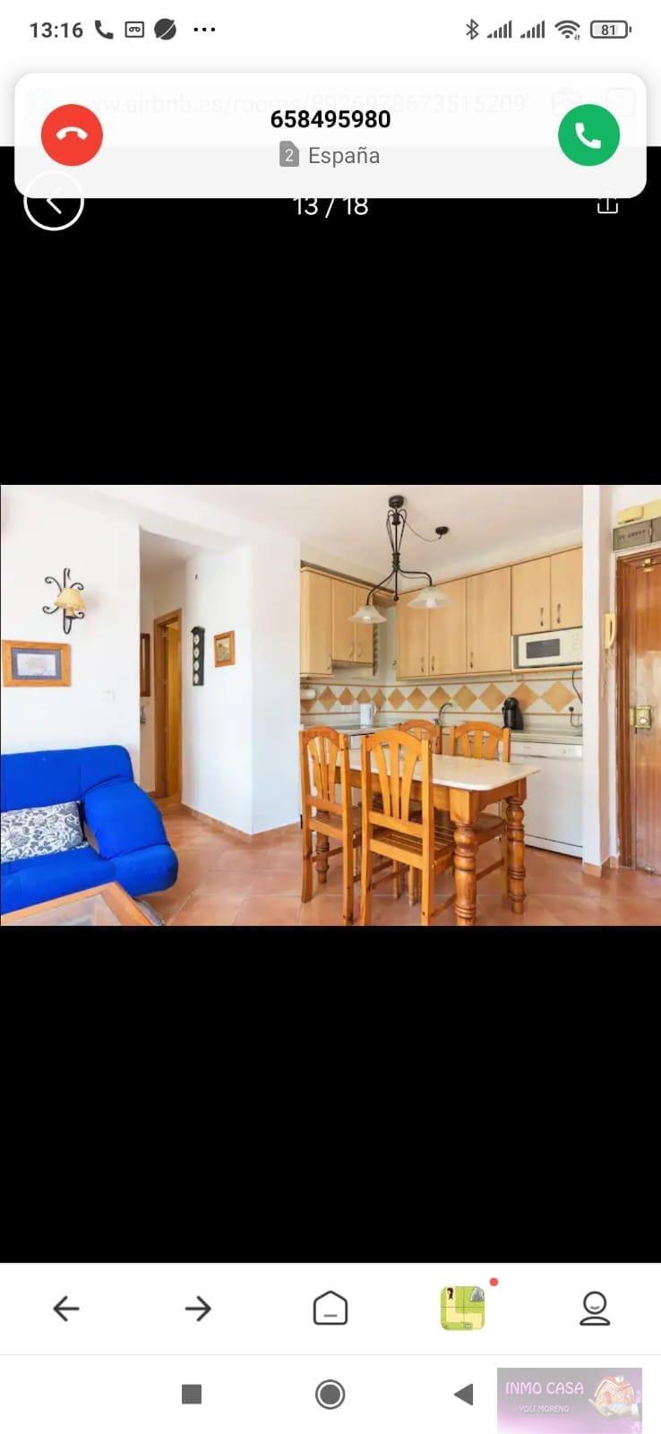 For rent of apartment in Torremolinos
