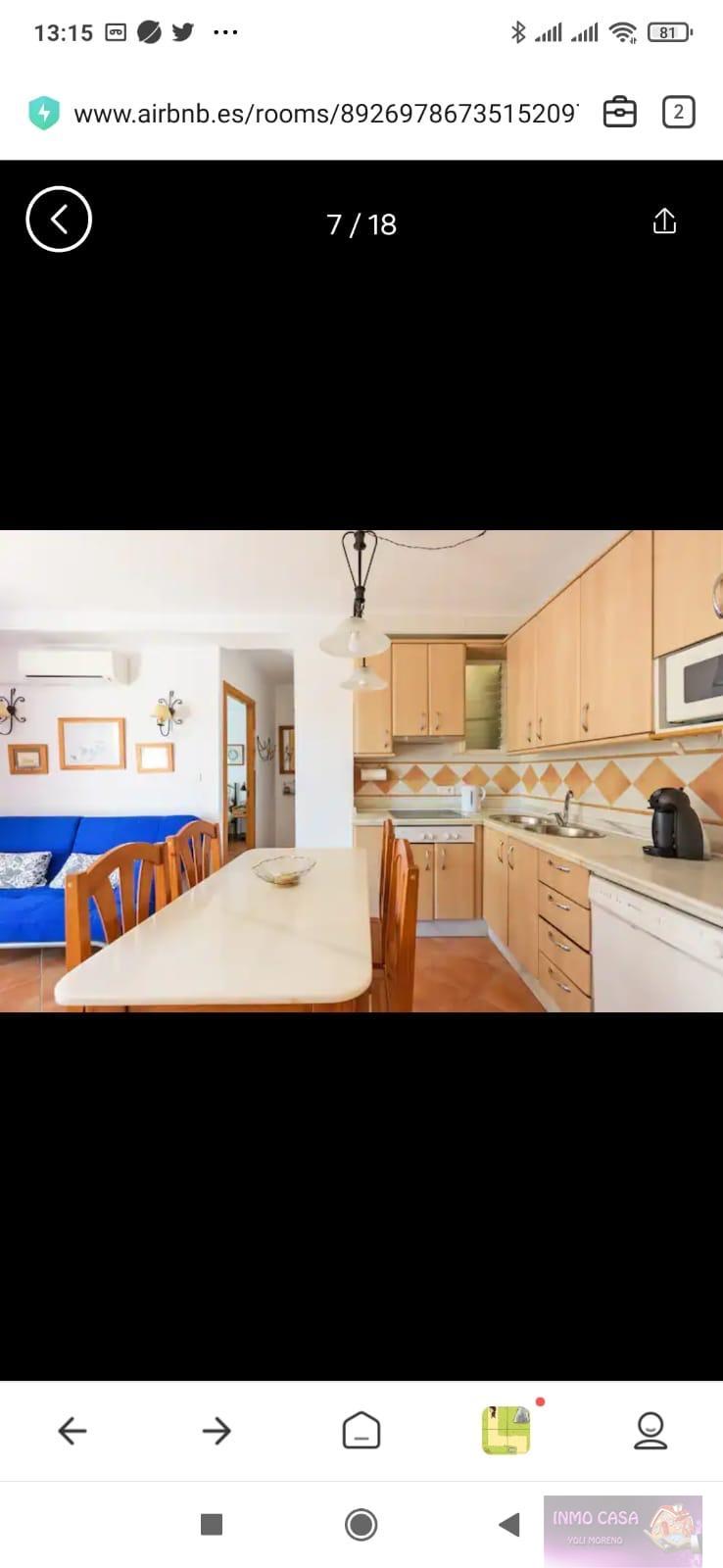 For rent of apartment in Torremolinos