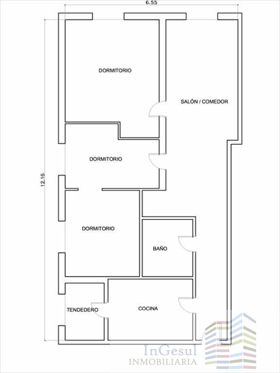For sale of flat in Fuenlabrada