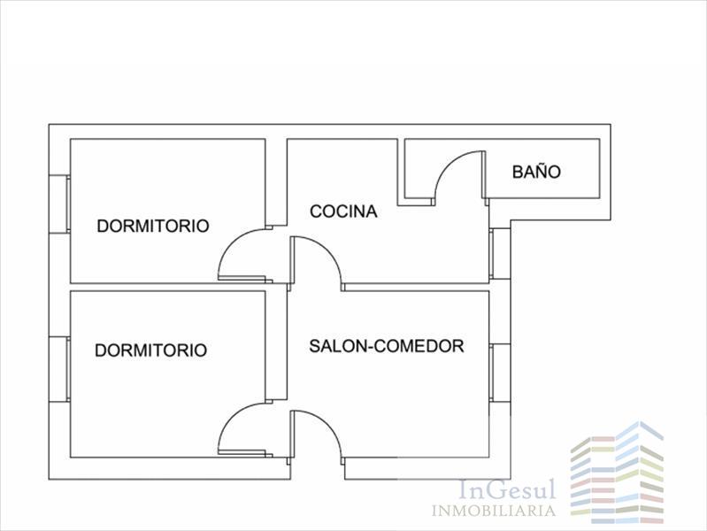 For sale of apartment in Madrid