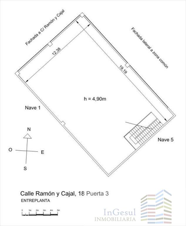 For sale of warehouse in Leganés