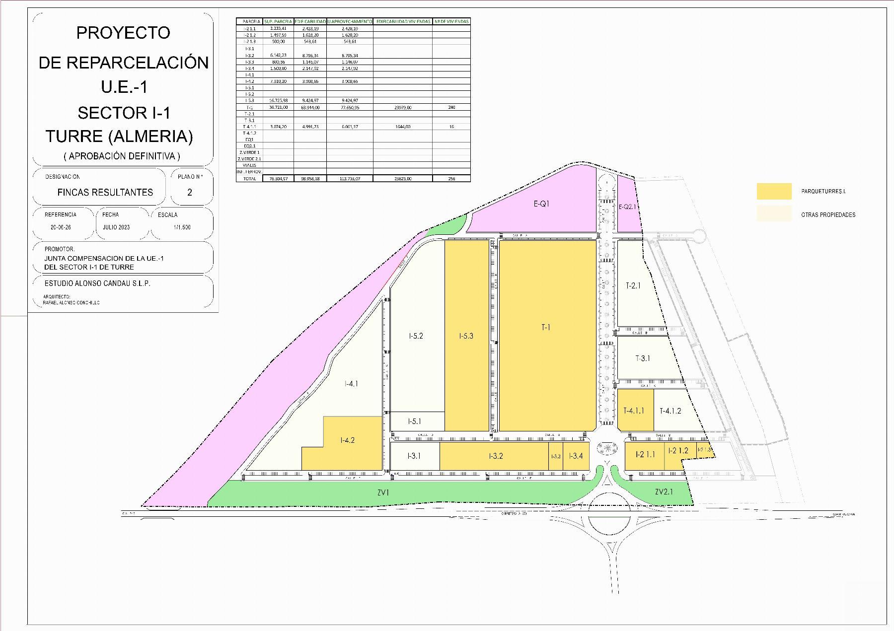 Venta de terreno en Turre