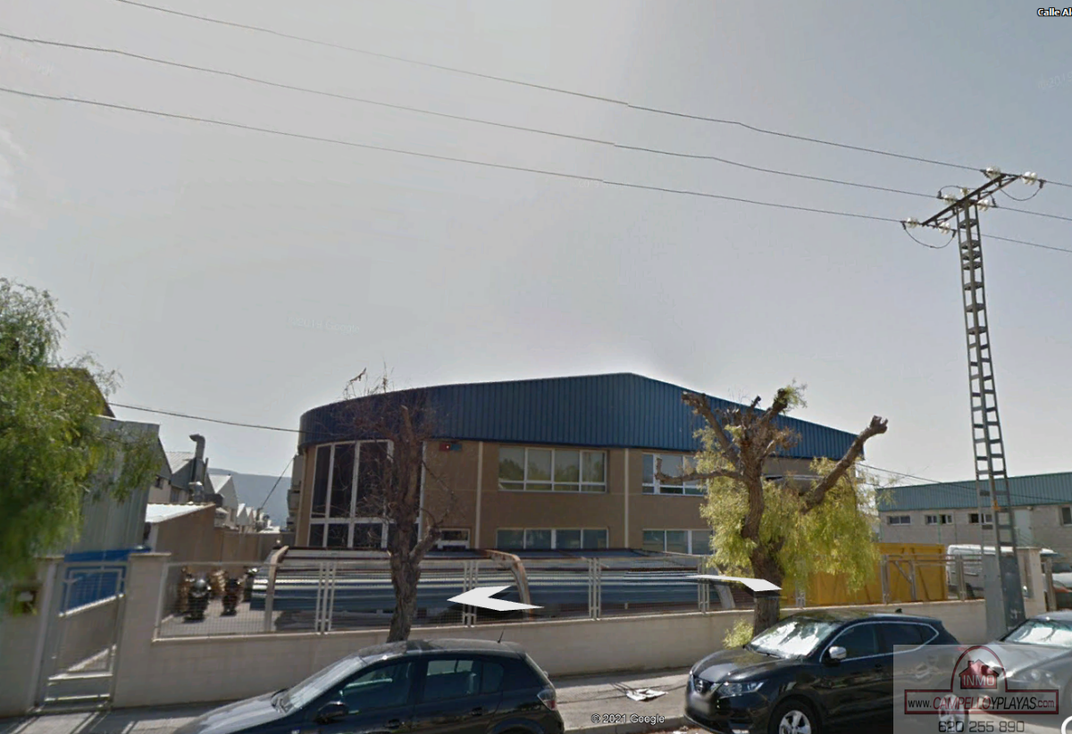 For sale of industrial plant/warehouse in Elda