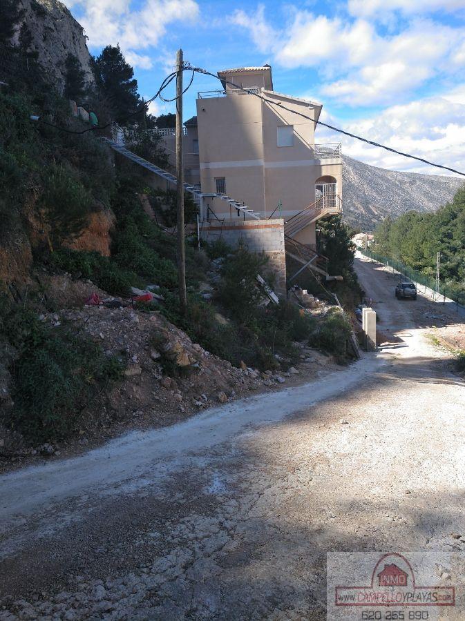 For sale of land in Calpe