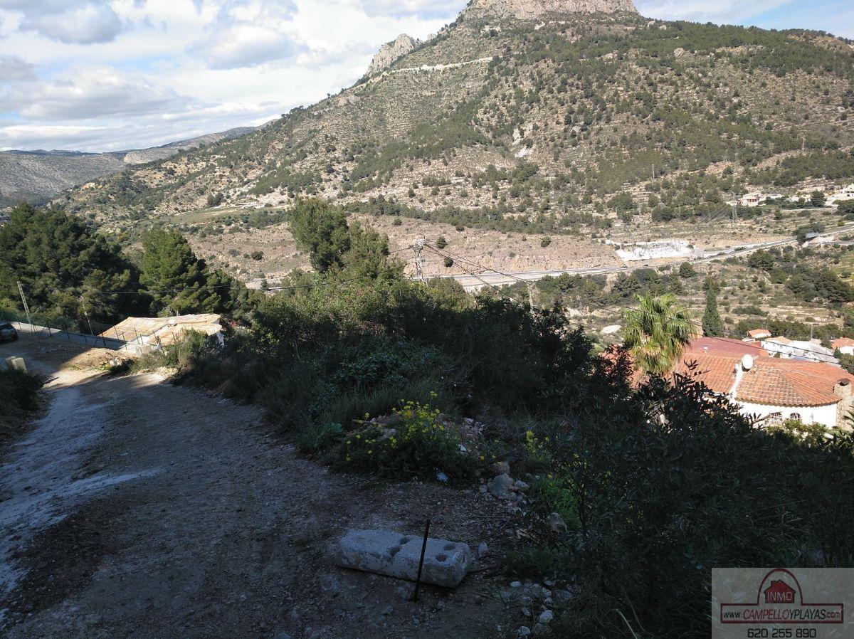 For sale of land in Calpe