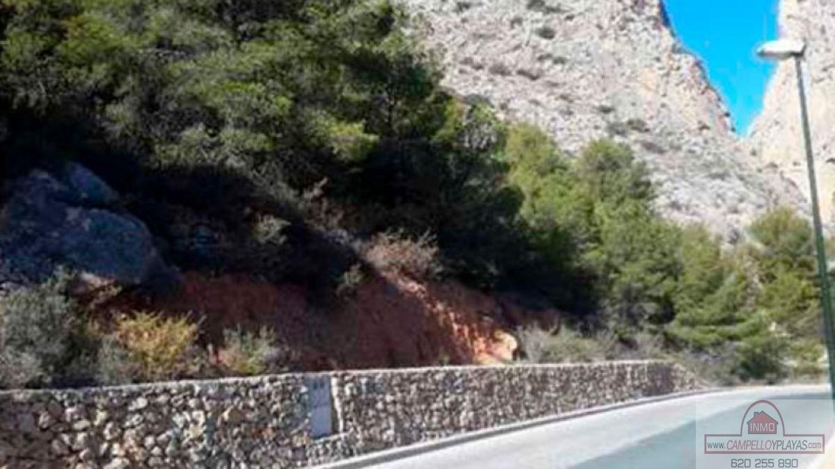 For sale of land in Altea