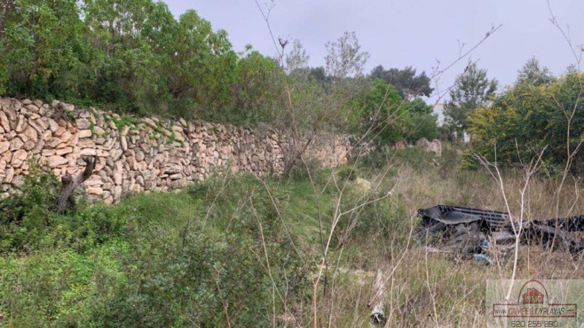 For sale of land in Benitachell