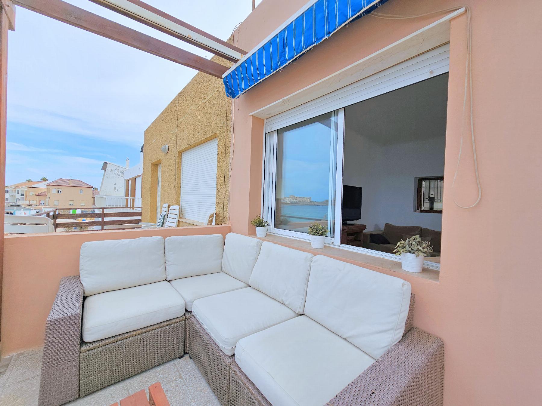 For rent of apartment in CABO DE PALOS