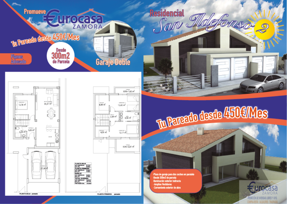 For sale of new build in Villaralbo