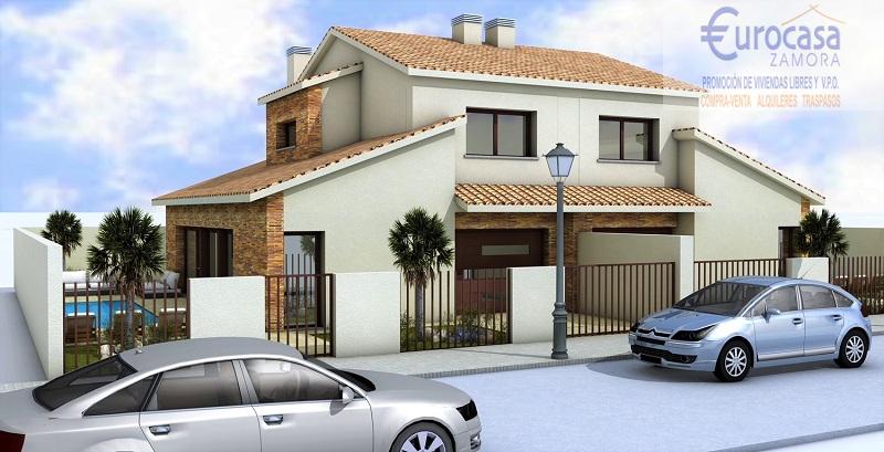 For sale of new build in Zamora