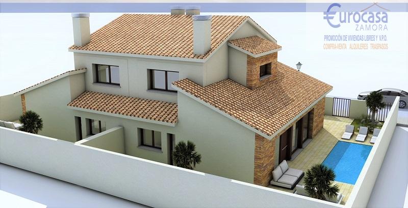 For sale of new build in Zamora