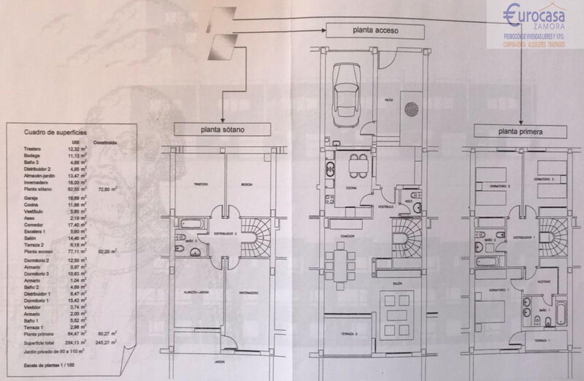For sale of chalet in Zamora