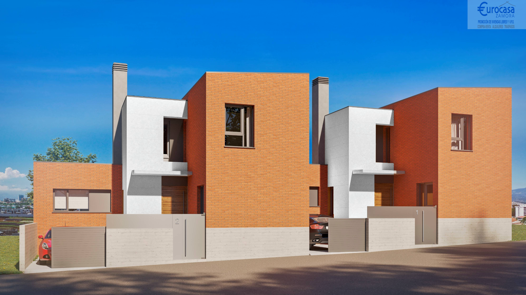 For sale of new build in Zamora