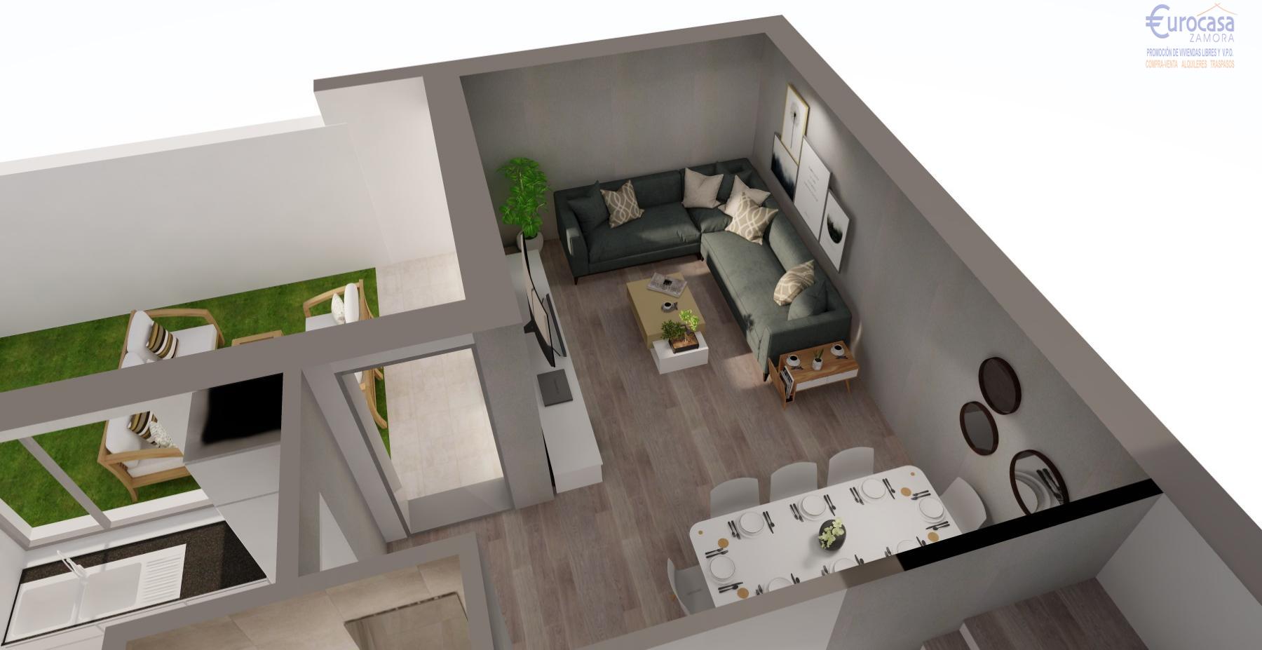 For sale of new build in Zamora