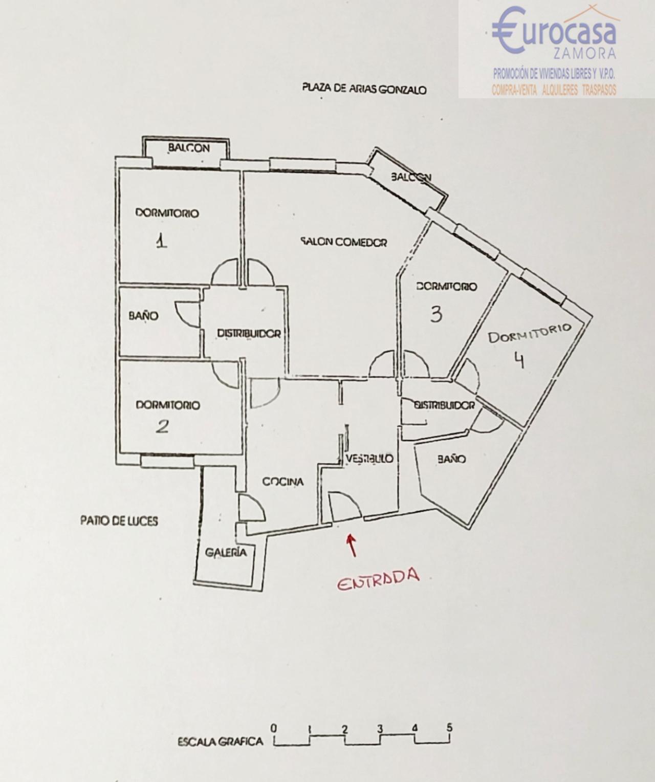 Venta de piso en Zamora