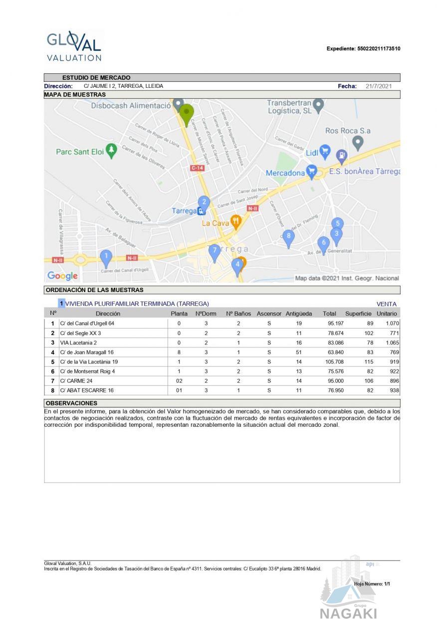 Venta de piso en Tàrrega