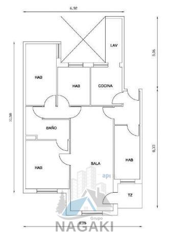 Venta de piso en Sant Boi De Llobregat