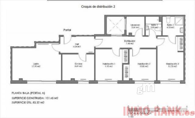 For sale of flat in Porriño O