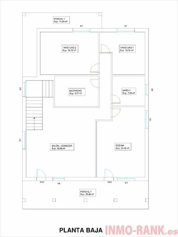 Venta de casa en Porriño O