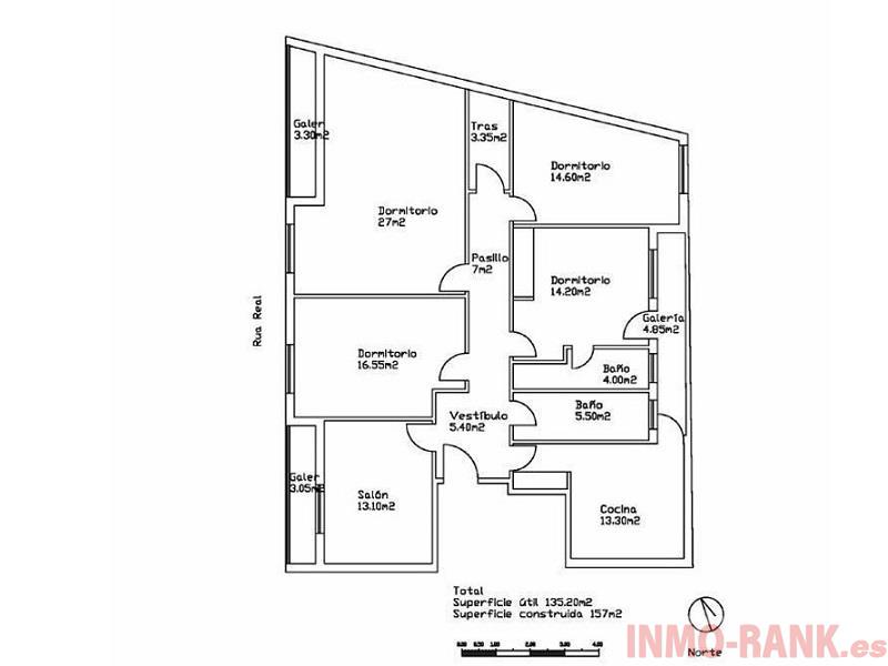 Venta de piso en Ponteareas