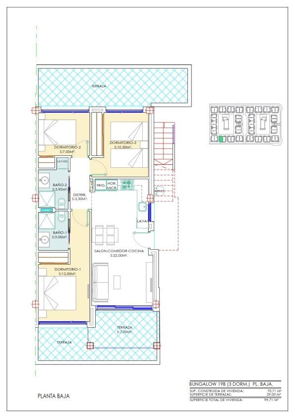 Venta de bungalow en Torrevieja