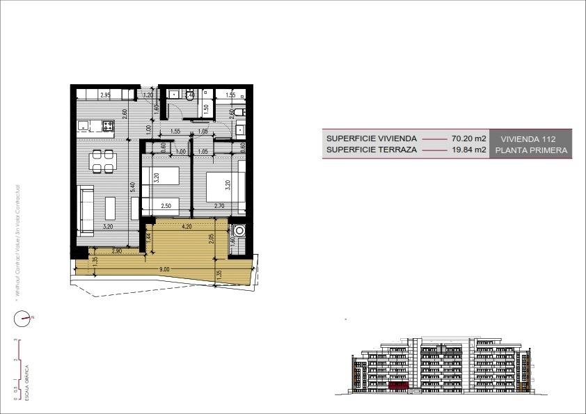 Venta de apartamento en San Miguel de Salinas