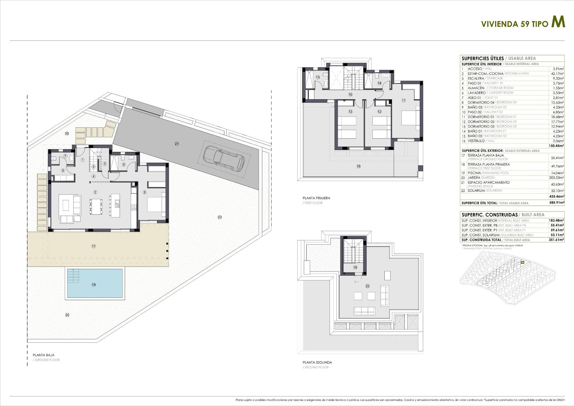 Venta de villa en Polop